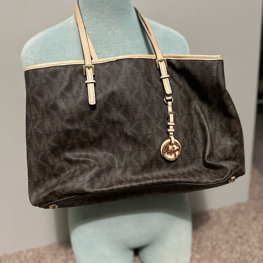 Michael Kors Brown Tote Bag